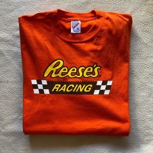 Vintage 90s Reeses Racing Candy Snacks XL Tee